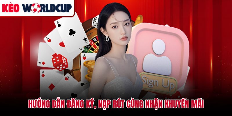 Quy trình đăng ký và giao dịch nạp rút tại Zo88